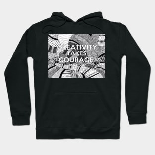 Zentangle Quote Hoodie